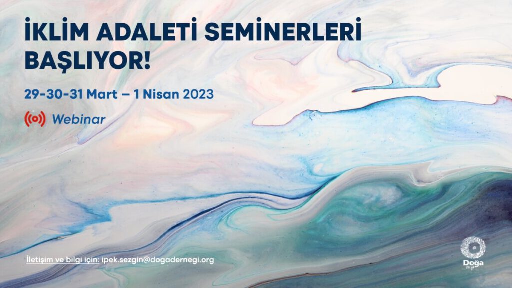 İklim Adaleti Seminerleri