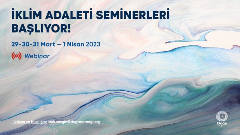 İklim Adaleti Seminerleri